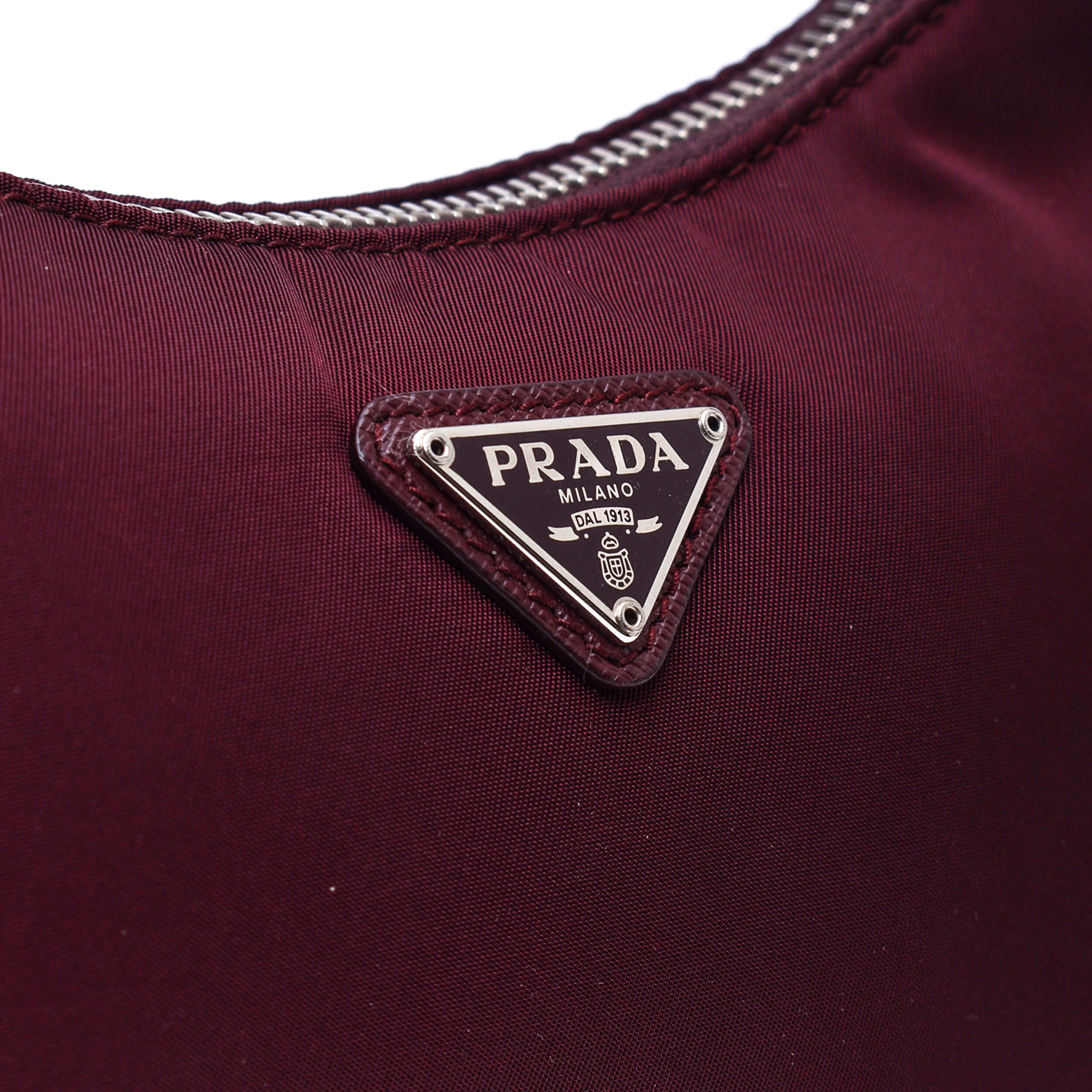 Prada - Burgundy Nylon Re/Edition 2005 Shoulder Bag